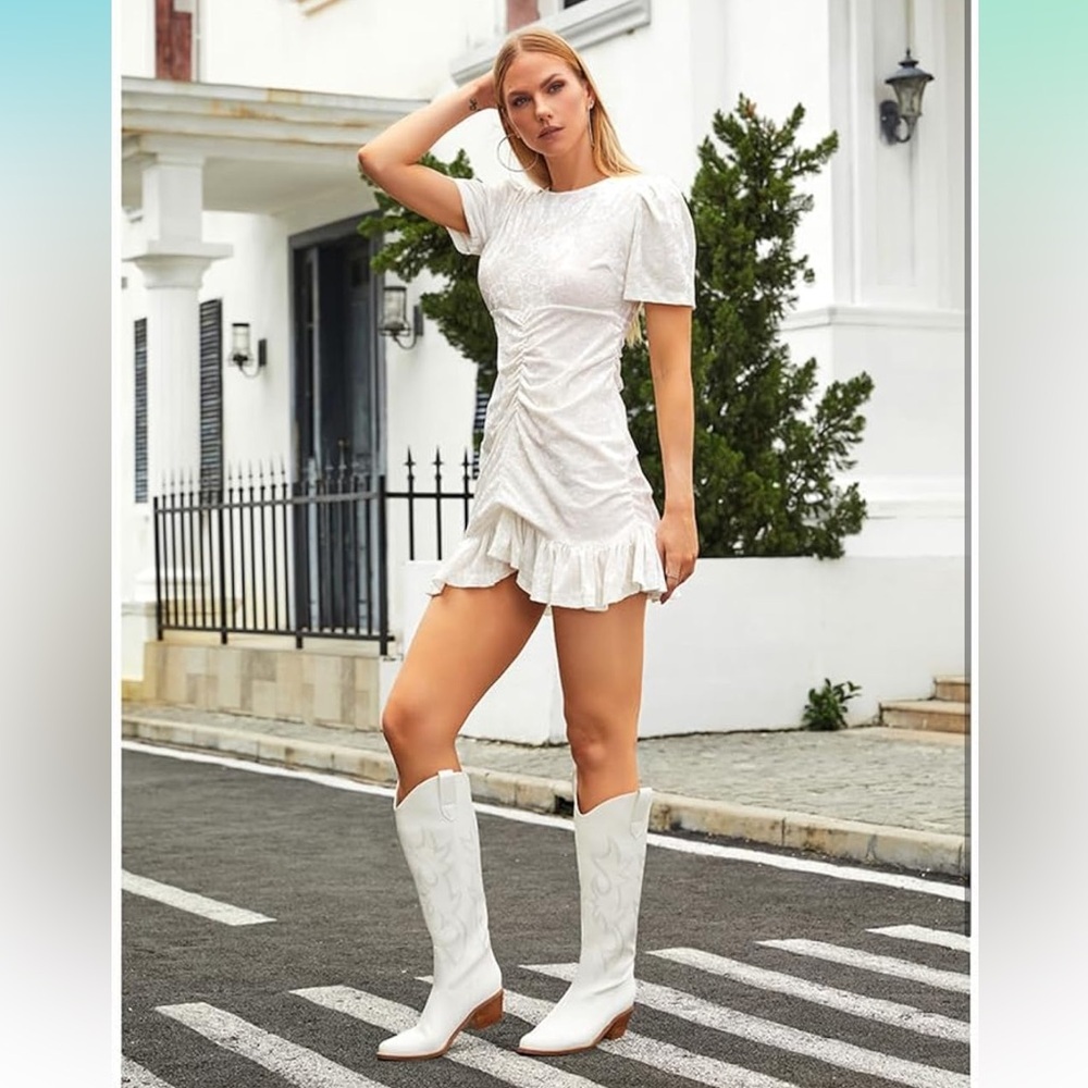Western embroidered Cowboy Boots - Picture 14 of 15